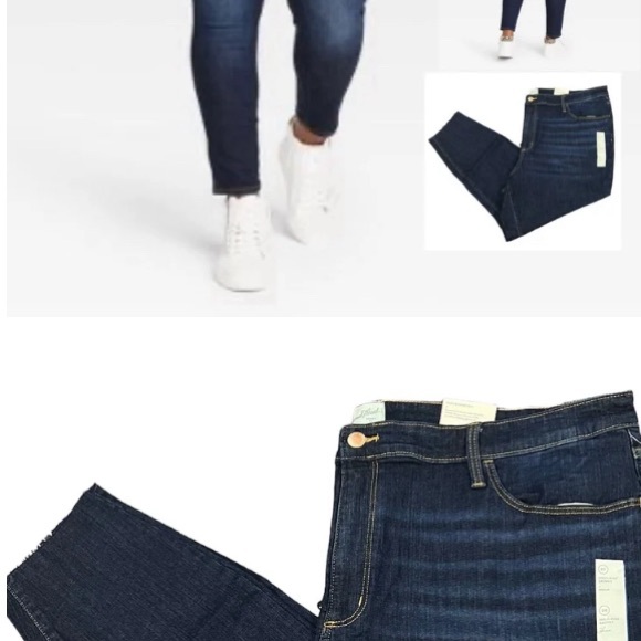 Plus Size High Rise Skinny Jeans Size 26 Universal… - Picture 3 of 5